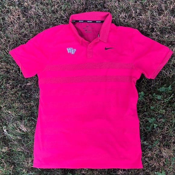 Nike Other - Nike Dr-Fit WFU Golf Polo